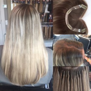 V-Part & losse hairextensions